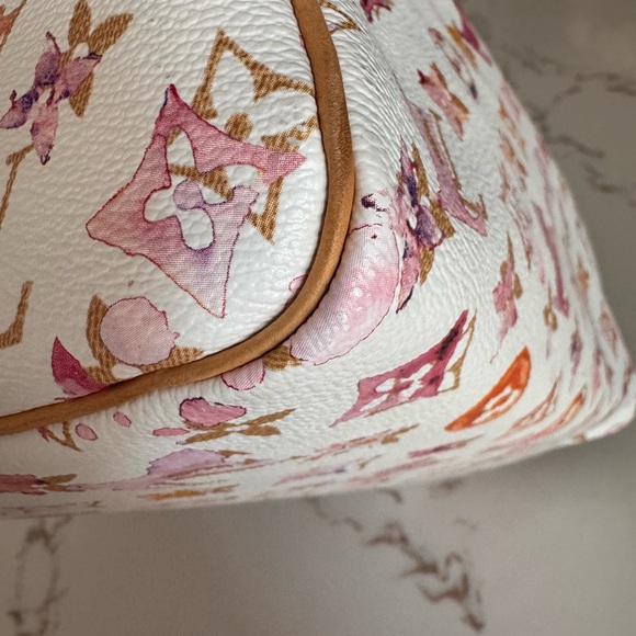 Louis Vuitton Speedy - Watercolor Aquarelle size 30. - Picture 12 of 13